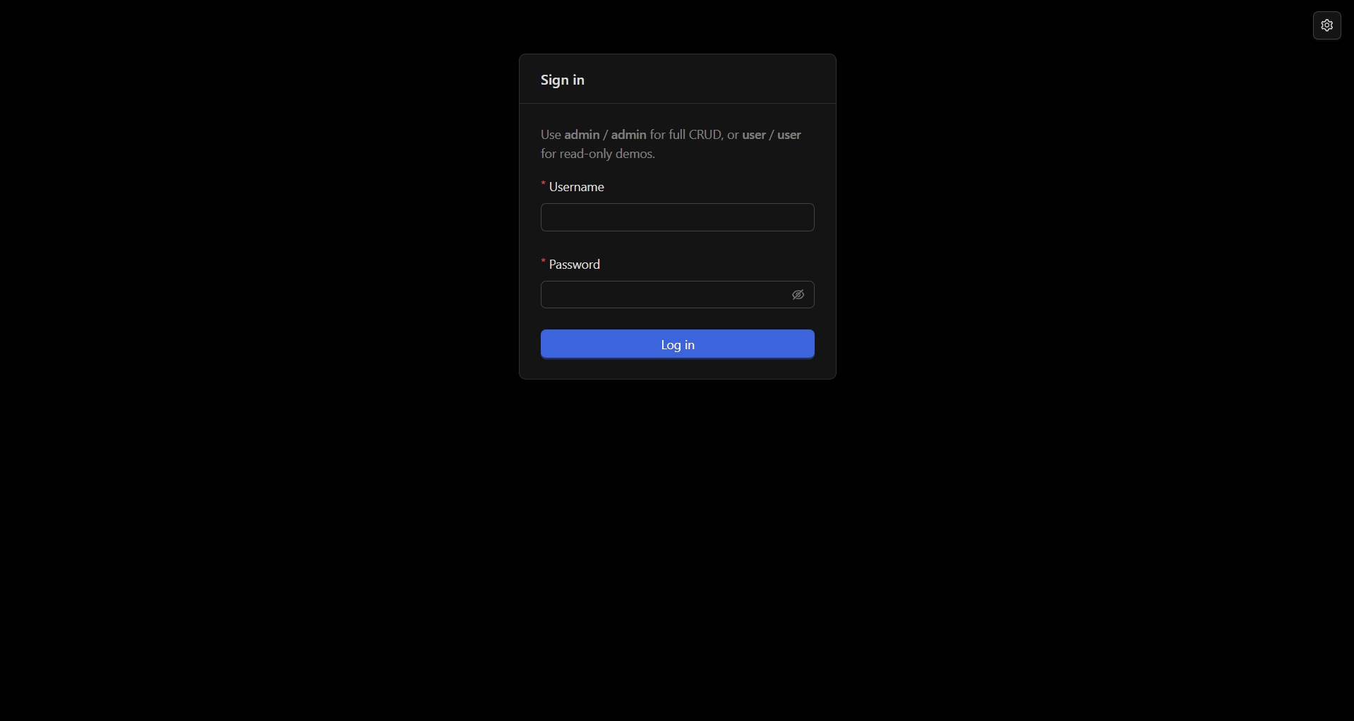 Login